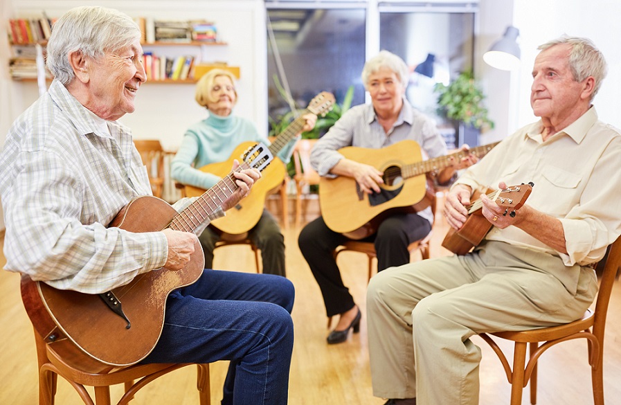 The Role of Music in the Health of Seniors - Living Maples